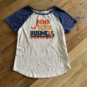 So Graphic Tee Top Sz 14.